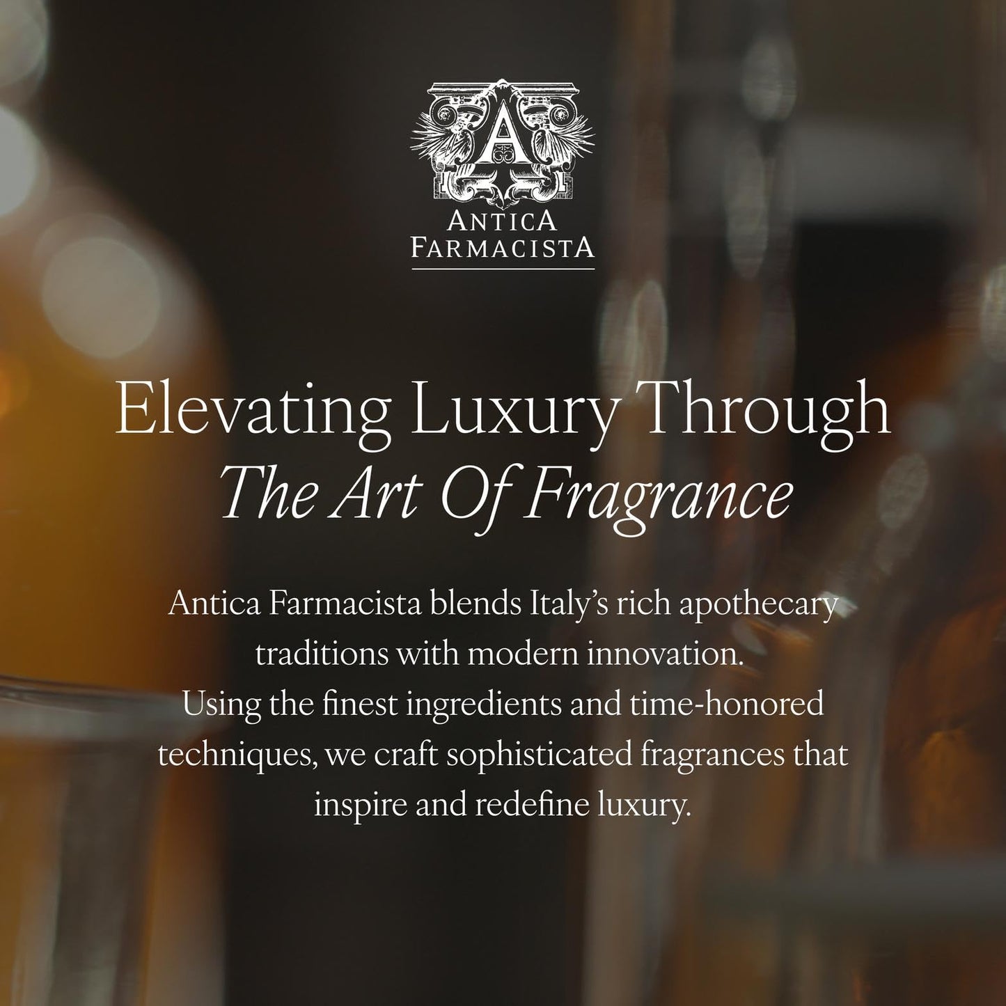 Antica Farmacista Home Ambiance Diffuser - Long-Lasting Reed Scent Diffuser - Luxury Room Freshener Gift - Damascena Rose, Orris & Oud, 8.45 fl oz