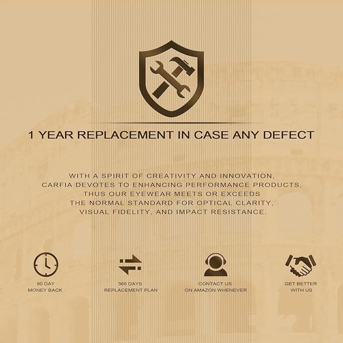 CARFIA Polarized Sunglasses for Women UV Protection Ultra-Lightweight Comfort Metal Frame Driving Glasses CA3210