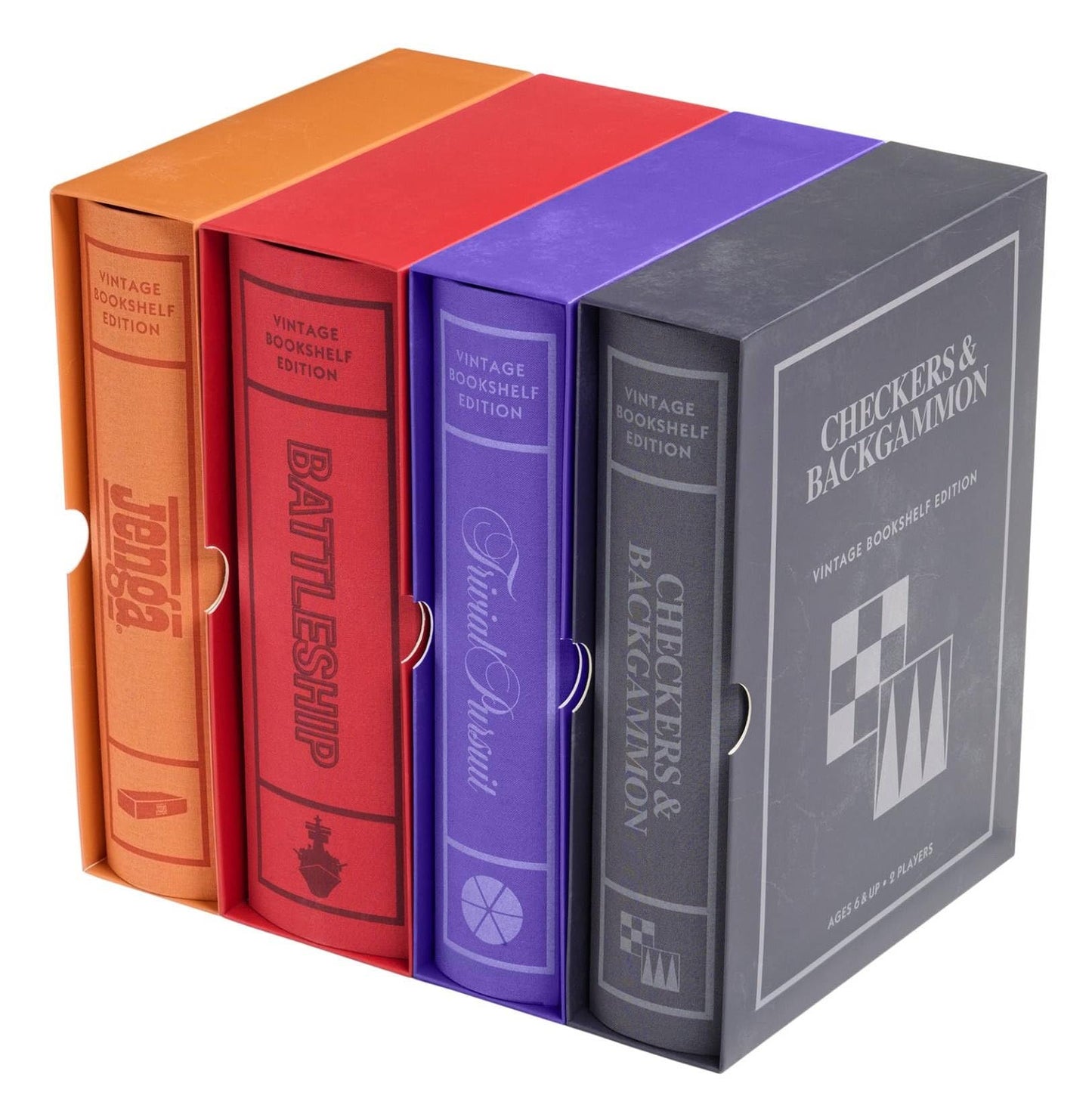 WS Game Company Collection of 19 Vintage Bookshelf Board Games Including Scrabble, Monopoly, Clue, Yahtzee, Battleship, Chess, Candy Land & Sorry! - Classic Family Games for Kids & Adults