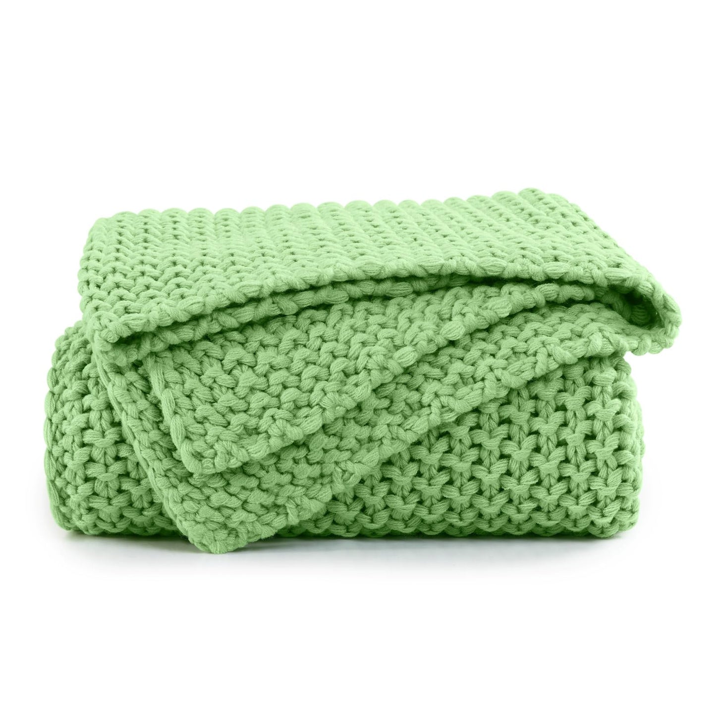BEDELITE Cozy Chunky Cable Knit Throw Blanket for Couch
