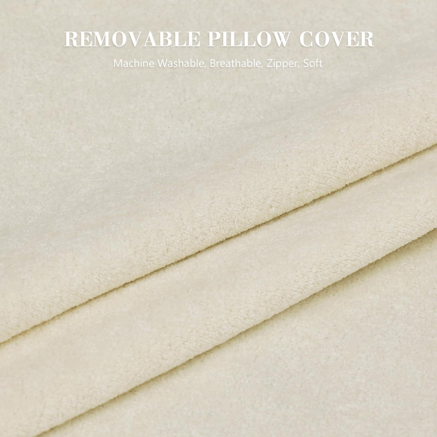 TANYOO Reading Pillow for Sitting Up in Bed Backrest Pillow with Armrests, Headrest and Side Pockets Dual Layer Back Support for Bed and Sofa Ideal for Adults Reading,Watching TV, Gaming, Recovery