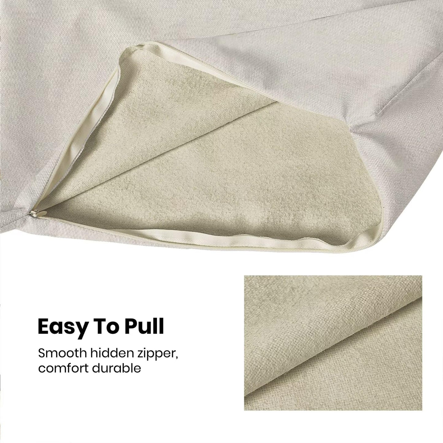 ZHOUYETAK Boho Brown Blue Pillow Covers 18x18 Set of 2, Abstract Mid Century Neutral Outdoor Decorative Botanical Tropical Leaves Throw Pillows Retro Flower Couch Cushion Case for Chair Sofa Bedroom