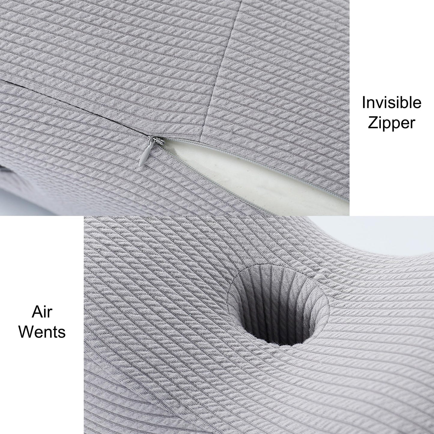 Leg Elevation Pillows For After Surgery,Leg Pillow Elevation Blood Circulation,Leg Wedge Pillow After Knee Replacement Post Surgery,Foot Pillow for Both Leg Swelling,Knee Pillow For Back Sleeping