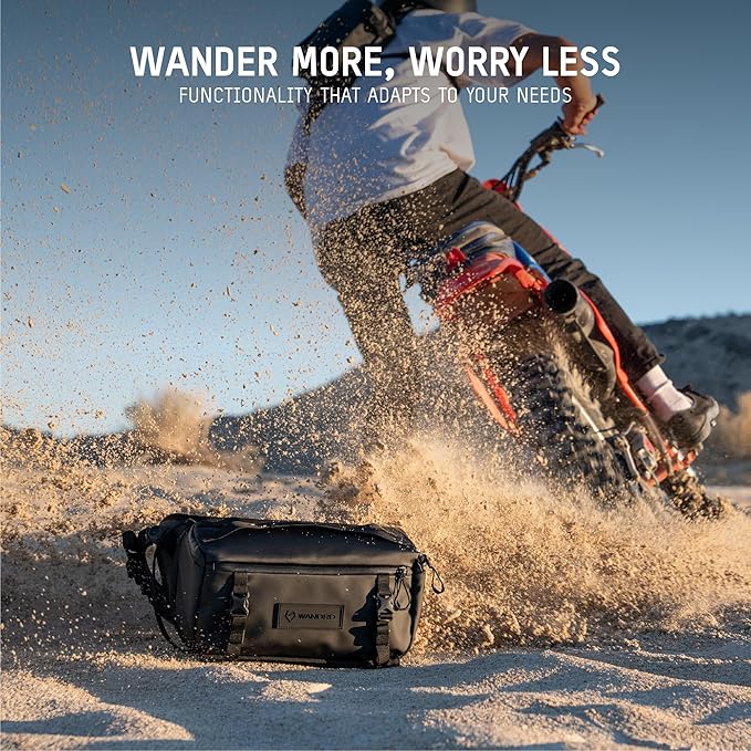 WANDRD ROGUE V1 9L Sling: Compact Camera Sling and Crossbody Bag with Fast Access, 3-Way Carry– Lightweight Everyday Bag Great for Travel, Photography, and Daily Use (Uyuni Purple)