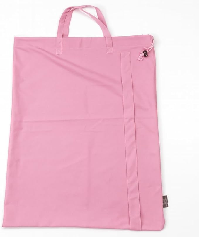LFH Home Large Premium Cotton Canvas Laundry Bag with Drawstring and Handles Heavy Duty, Multi-Use, Washable for Home, Travel, College or Storage 28x36 (Pack of 4)-Pink
