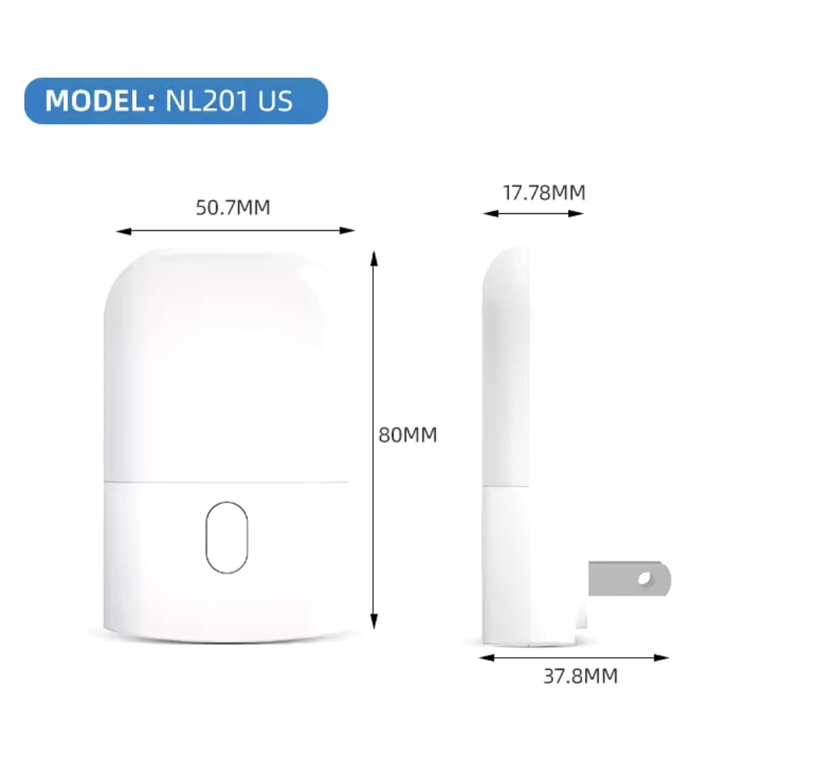 Led Night Light Plug into Wall, 4 Modes Brightness Adjustable, 2700K Warm White, Light Sensor Dusk to Dawn, Indoor Light for Bedroom Living Room Stair and Hallway. 2 Pack.
