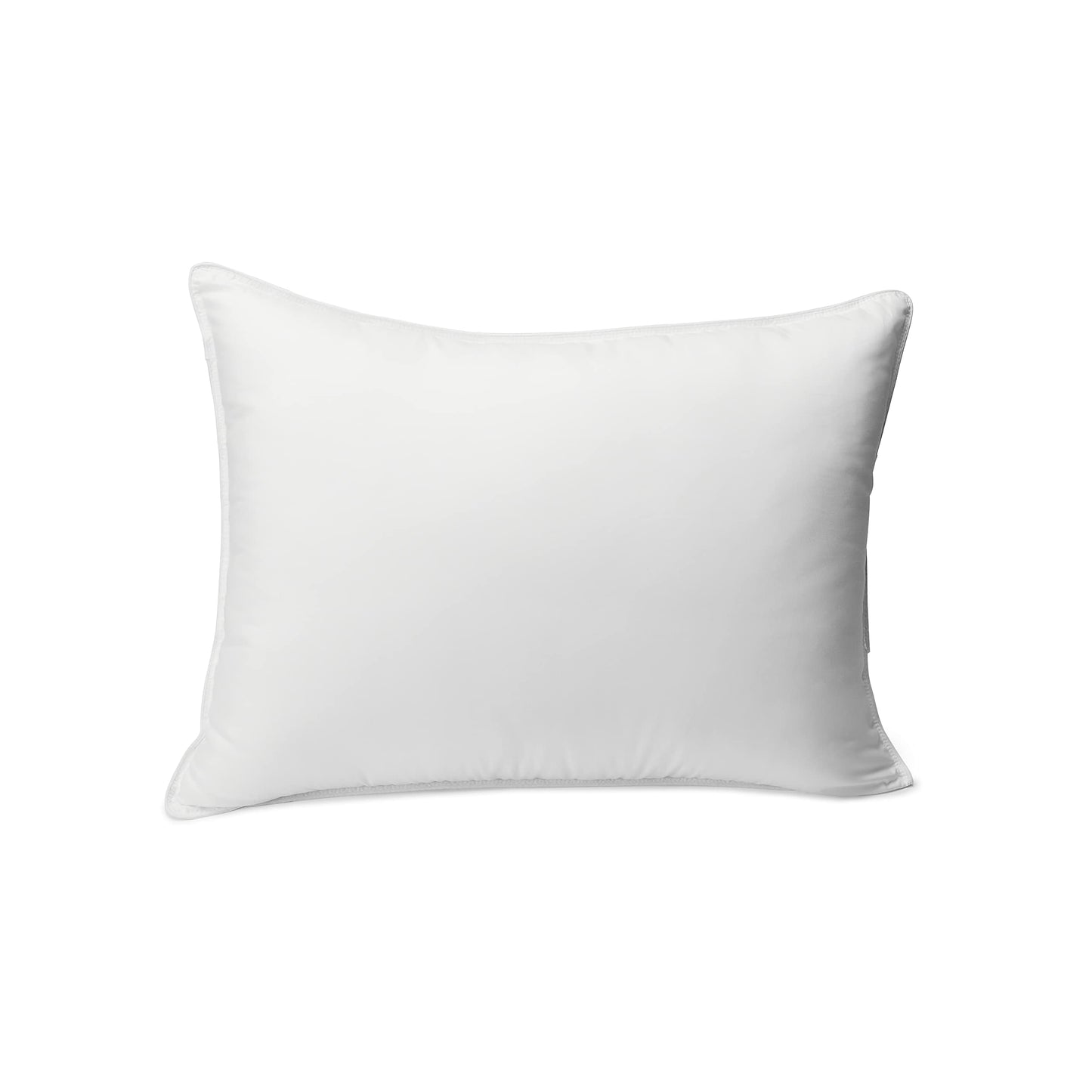 Amazon Basics Down Alternative Pillow for Side and Back Sleepers, Medium Density, Standard Size, 26" x 20", 2-Pack, White