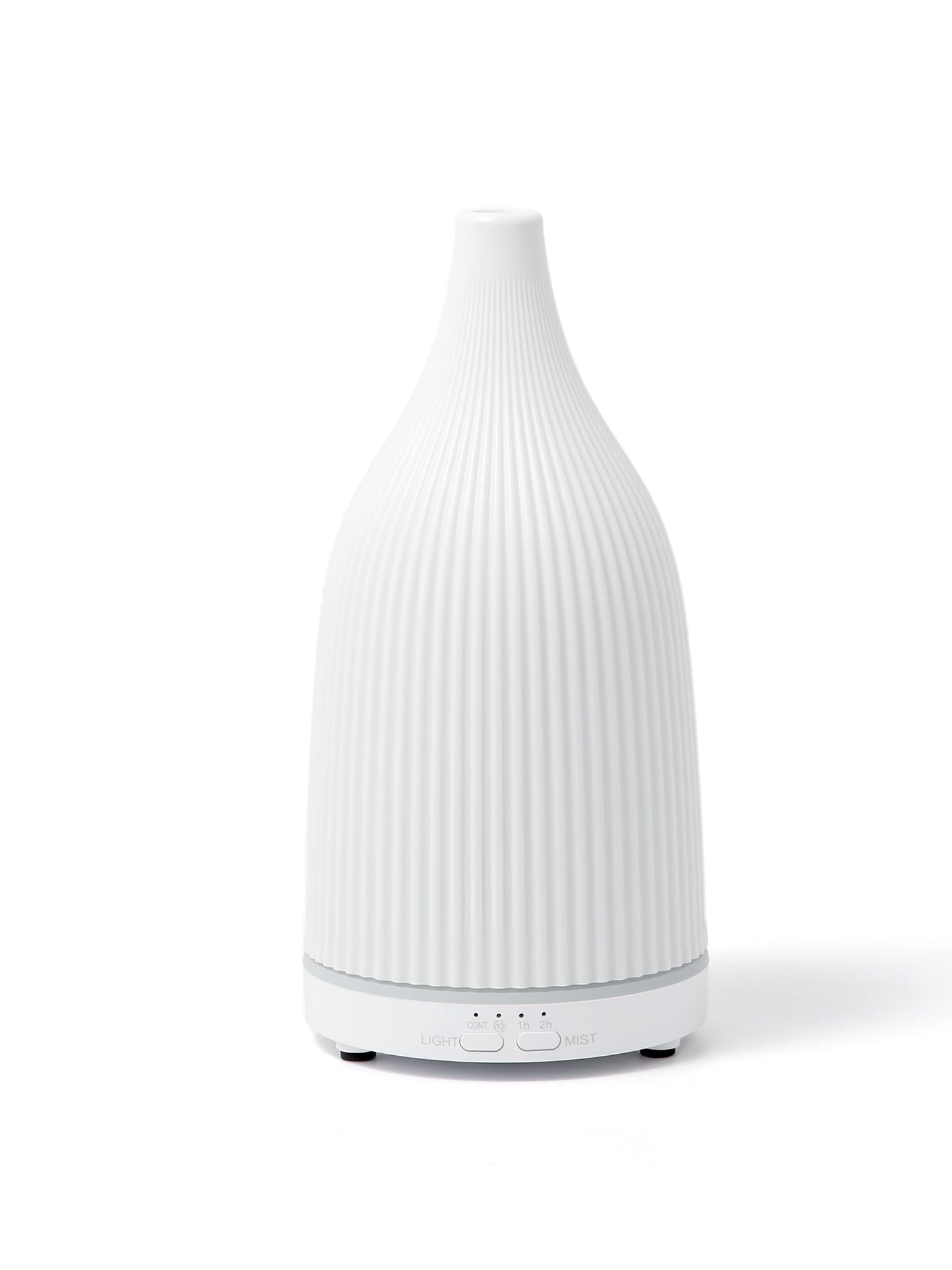 TTJ 70ml Essential Oil Diffuser, Ultrasonic Aromatherapy Diffuser with DC 5V USB Power, Timer Function, Dimmable LED Night Light, Quiet Cool Mist Humidifier for Home Office Bedroom Yoga Spa,One White