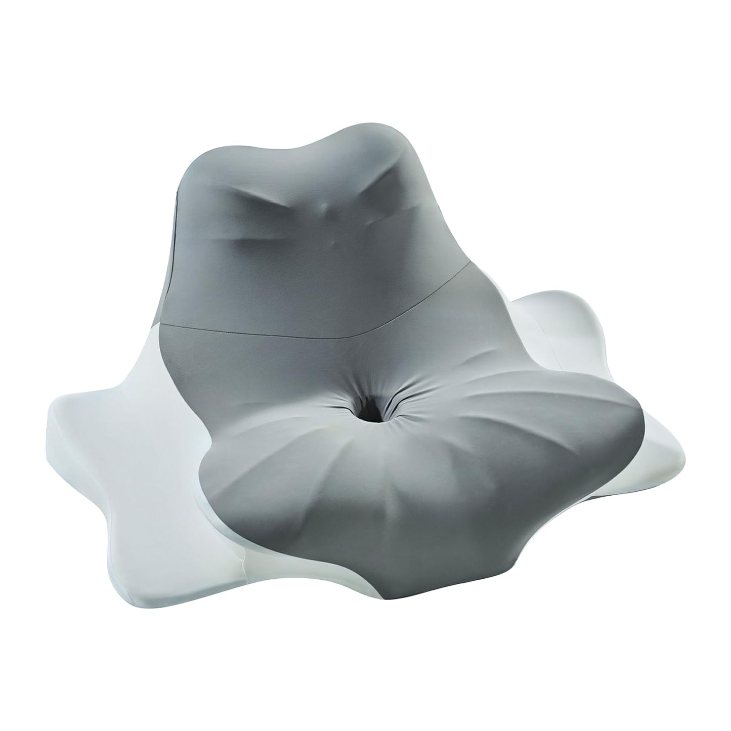 Wedge Pillow for Headboard, Reading Pillow for Bed, Contour Memory Foam Pillow for Sleeping Leaning and Lying, Ergonomic Support Neck Pillow for Side for Bed Couch Floor with Removable Washable Cover