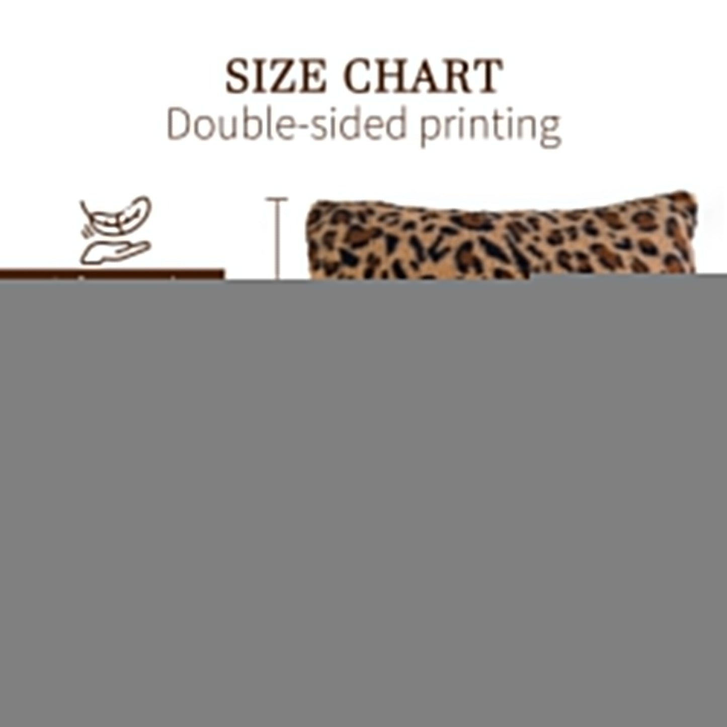 Waiyear Cheetah Print Throw Pillow Covers Faux Fur Leopard Pillow Covers 18x18 Soft Fluffy Cushion Cases for Couch Sofa Bedroom Living Room Decor, Brown Set of 2