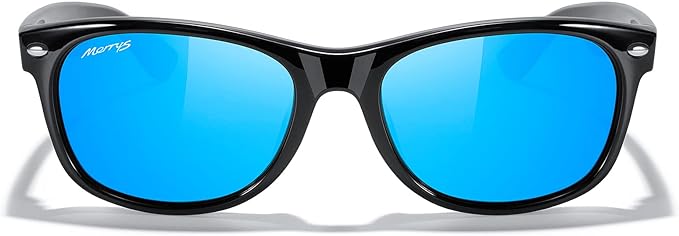 MERRY'S Polarized Unisex Shades Sunglasses for Men and Women Vintage Polarized Sun Glasses Mirror Lens