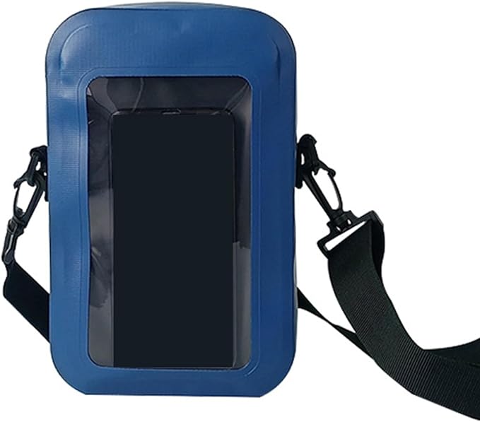 HUJIUTUO Waterproof Phone Pouches for Outdoor Activities Touch Screens Phones Dry Bag with Adjustable Strap for Most Smartphones