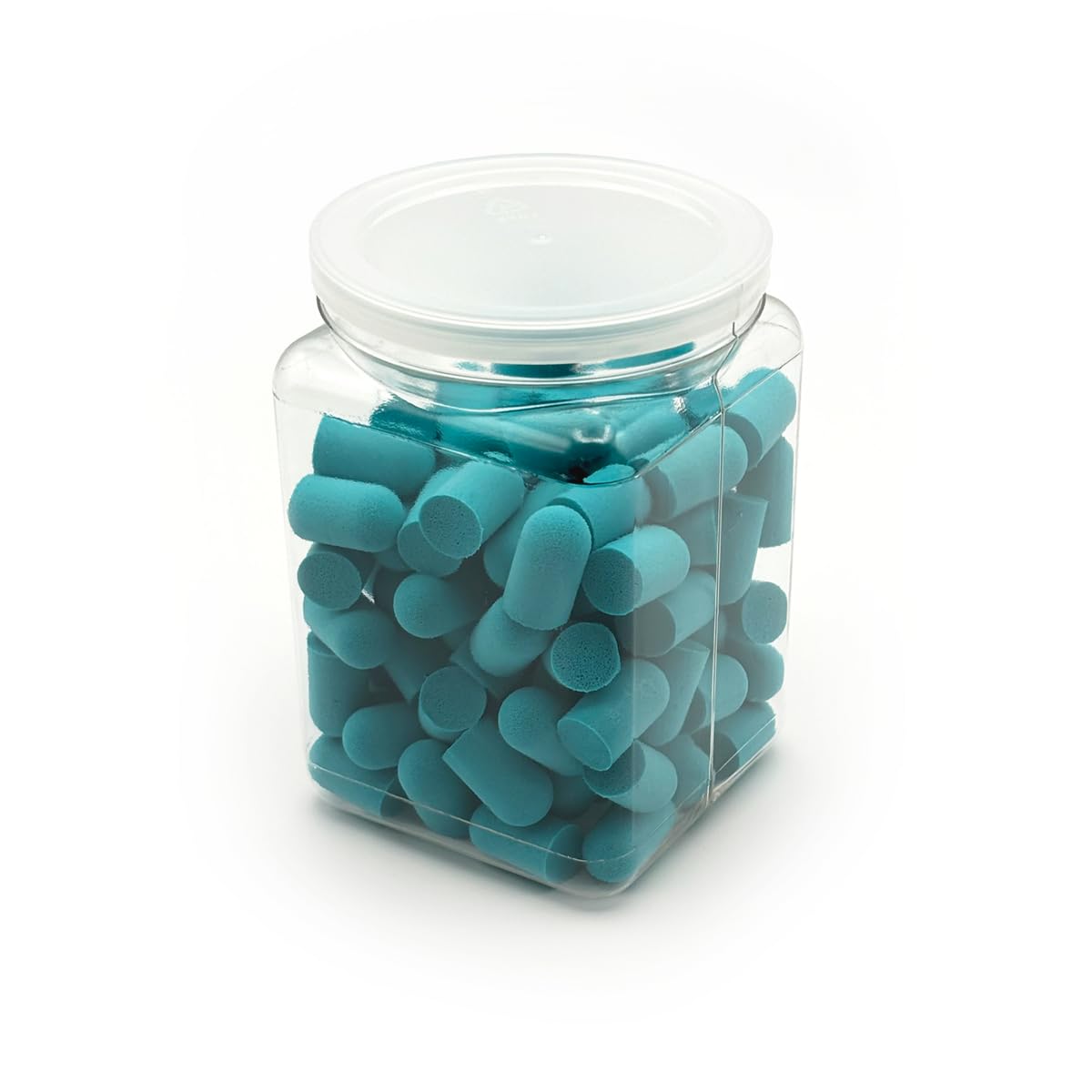 Flents Super Sleep Foam Ear Plugs, 50 Pair for Sleeping, Snoring, Loud Noise, Traveling, Concerts, Construction, & Studying, Teal, Made in The USA