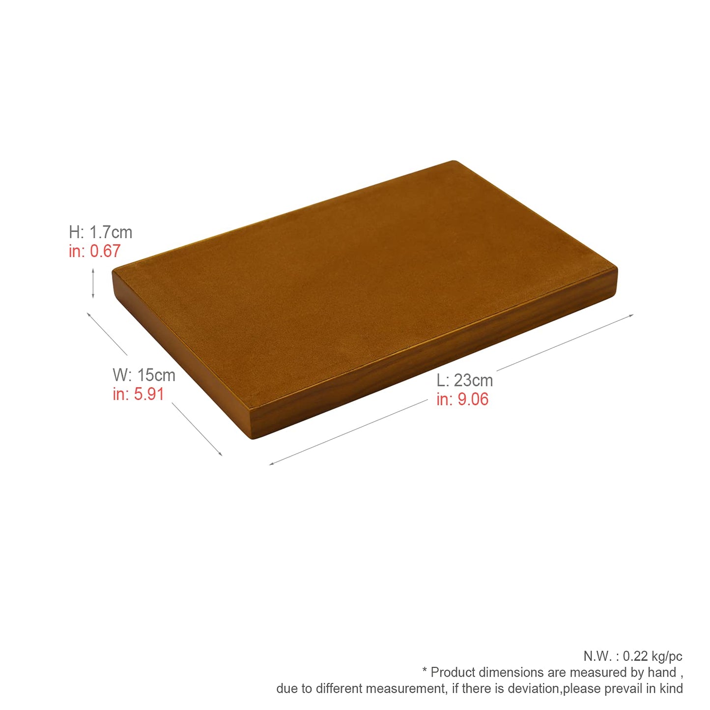 Oirlv Solid Wood Small Jewelry Tray Trade Showcase Countertop Jewelry Display Trays Rectangle Vanity Tray(Grey, Small)