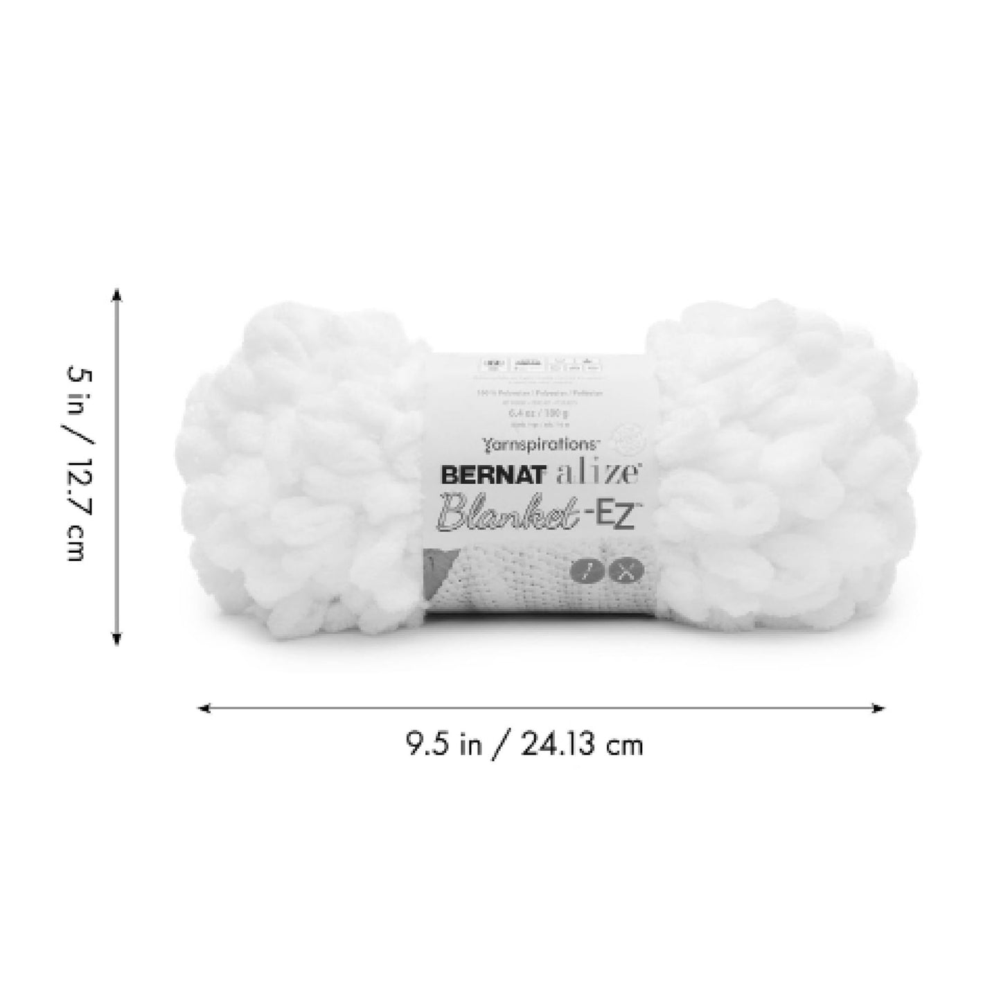 Bernat Alize Blanket-EZ Super Soft Looped Yarn for Beginners, Hand Knitting- No Needles or Hooks Needed, Warm Clay, 2 Pack