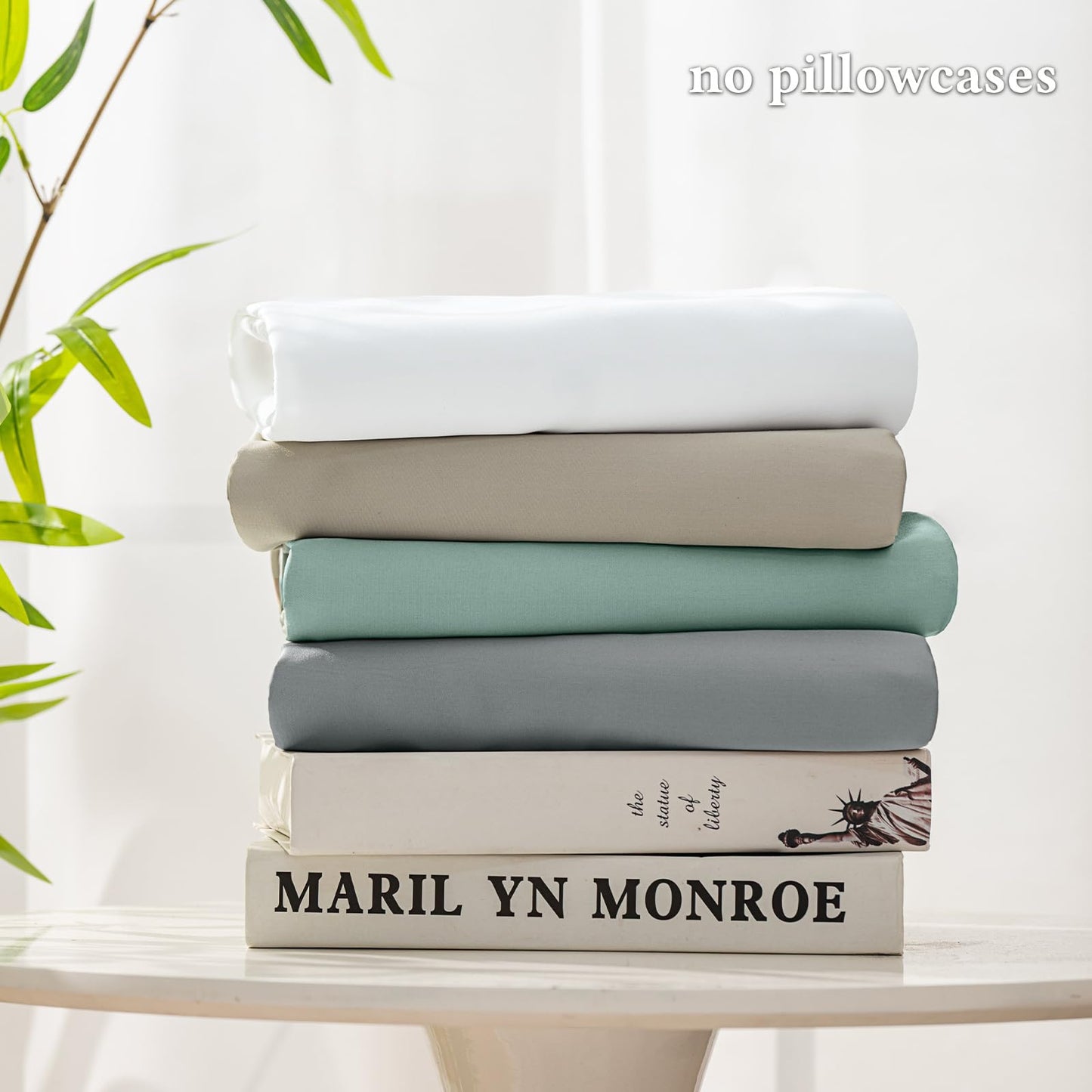 David's Home Cooling Fitted Sheet Queen Size, 100% Rayon Derived from Bamboo, 16" Deep Pocket 2.5cm Wider Elastic, Luxury Smooth Silky Soft Breathable Bottom Sheet for Hot Sleeper, Sage Green