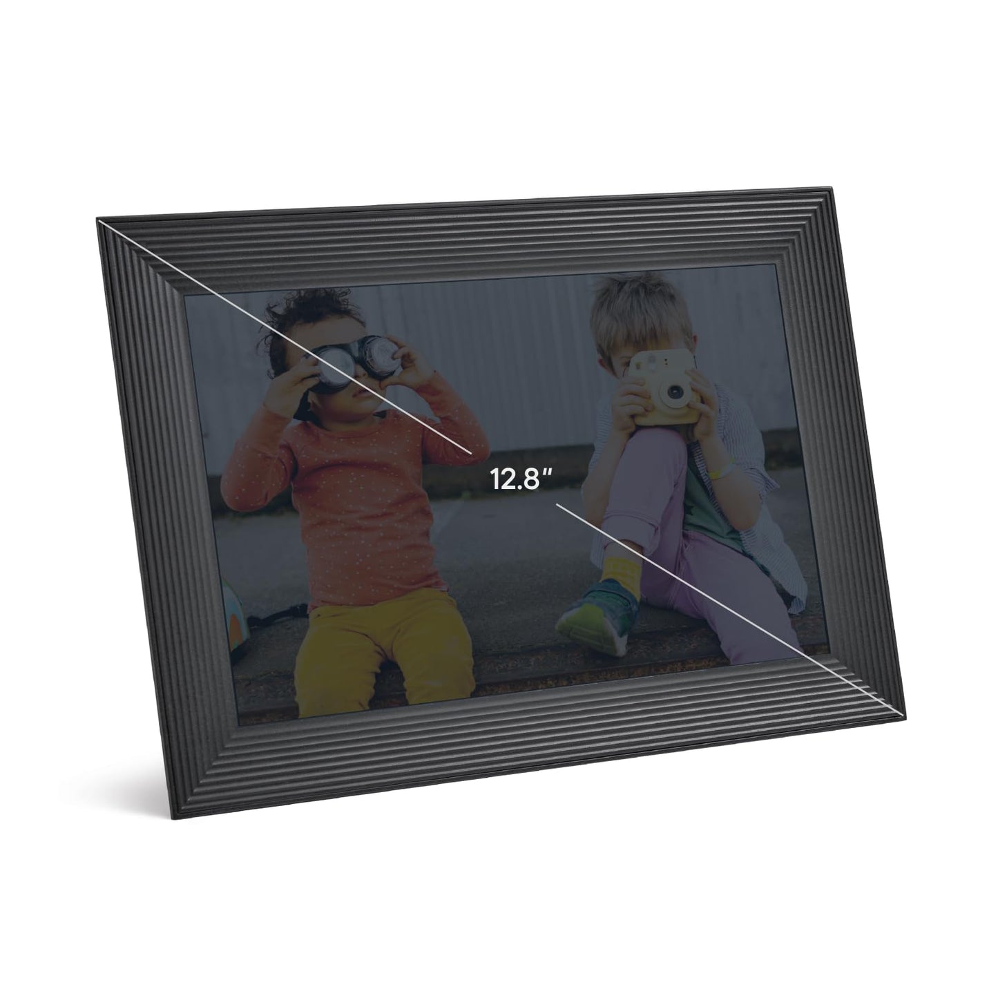 Aura 10" HD WiFi Digital Picture Frame – Free Unlimited Cloud Storage – Send Photos from Phone – No Subscription – Auto On/Off – Gift for Parents & Grandparents (Black, 10")