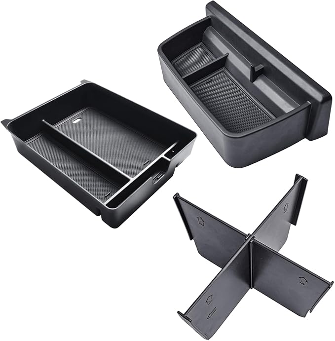 RUNROAD Center Console Organizer Tray Compatible with 2026 Honda Passport Accessories, Insert Armrest Dividers Dashboard Storage Organizer For 2026 Passport