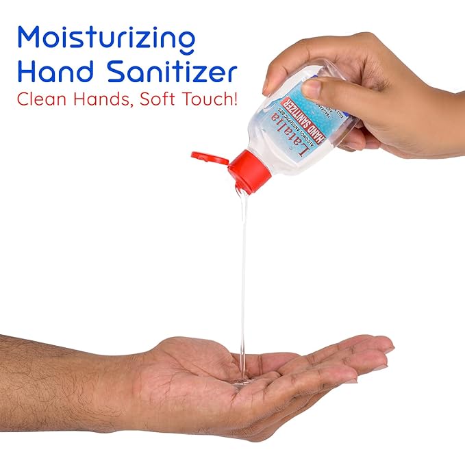 Latalia Mini Hand Sanitizer Travel Size Pack of 432 | 1.85 fl oz with 80% Alcohol Small Hand Sanitizer Bulk For Non-Sticky, Unscented, Gentle & Fresh Hands Anytime