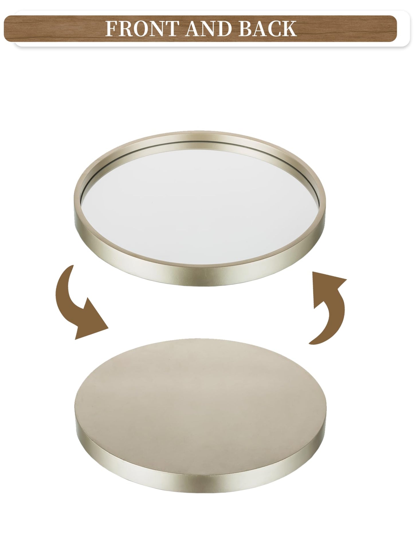 Hanobe Bathroom Vanity Perfume Trays for Dresser 12'’