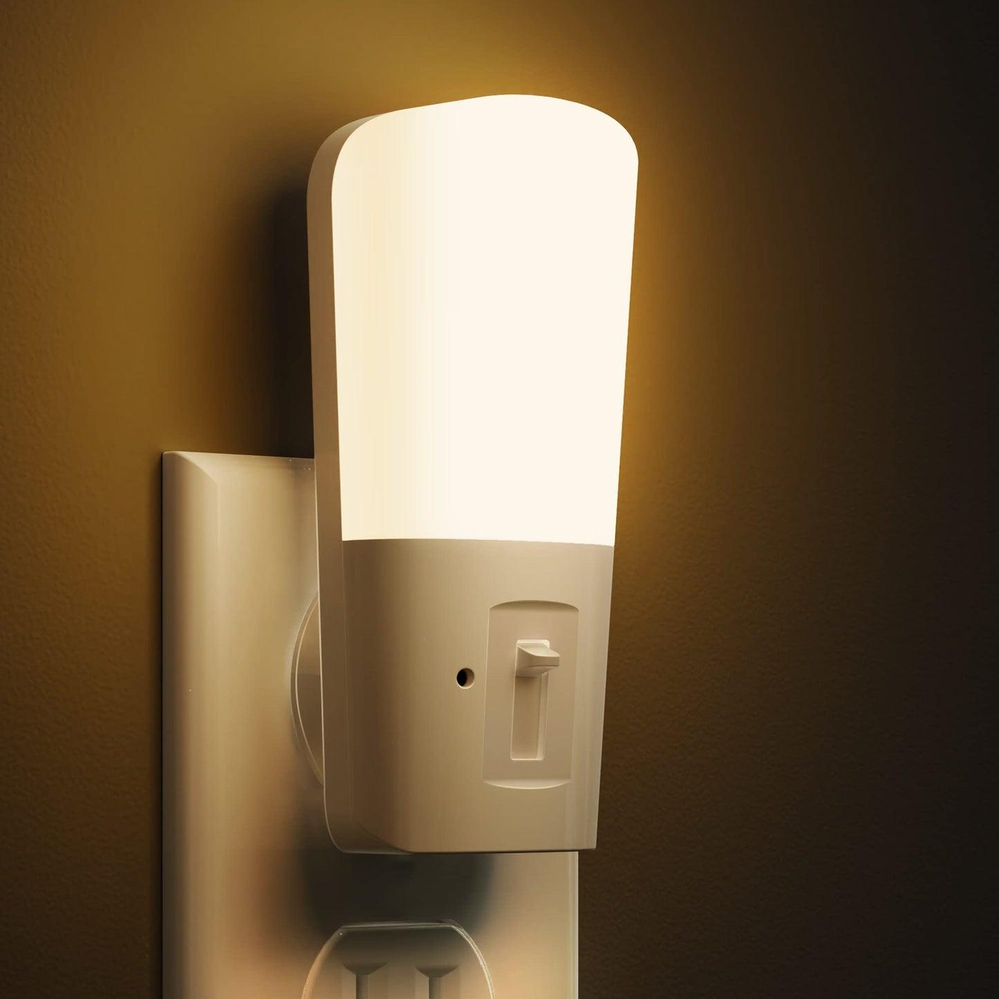 4 Pack Dimmable Night Light, Modern Night Lights Plug into Wall with Dusk to Dawn Sensor