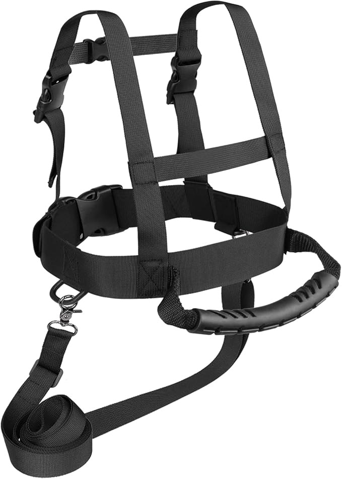 Odoland Kids Ski Snowboard Training Harness Toddler Skiing Harness with Removable Leash Speed Control Teaching for Beginners