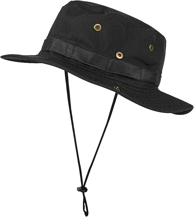 Sun Hats for Men Women Boonie Hat UPF 50+ Bucket Hat Wide Brim UV Protection Fishing Hiking Safari Outdoor Hats