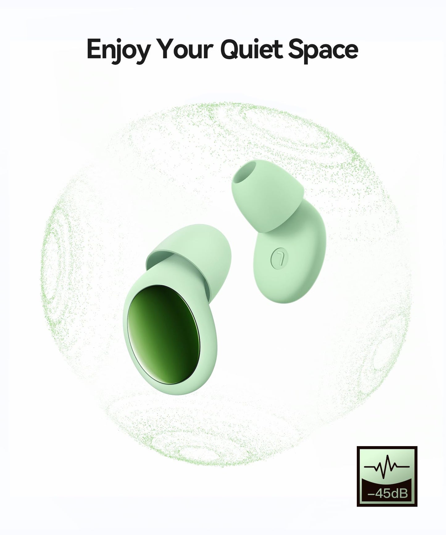 45dB Ear Plugs for Sleeping Noise Cancelling Ear Plugs for Noise Reduction & Snoring, Concerts, Earplugs for Sleep,Sider Sleepers Airplane, Silicone Earplugs Reusable Concert Ear Plug