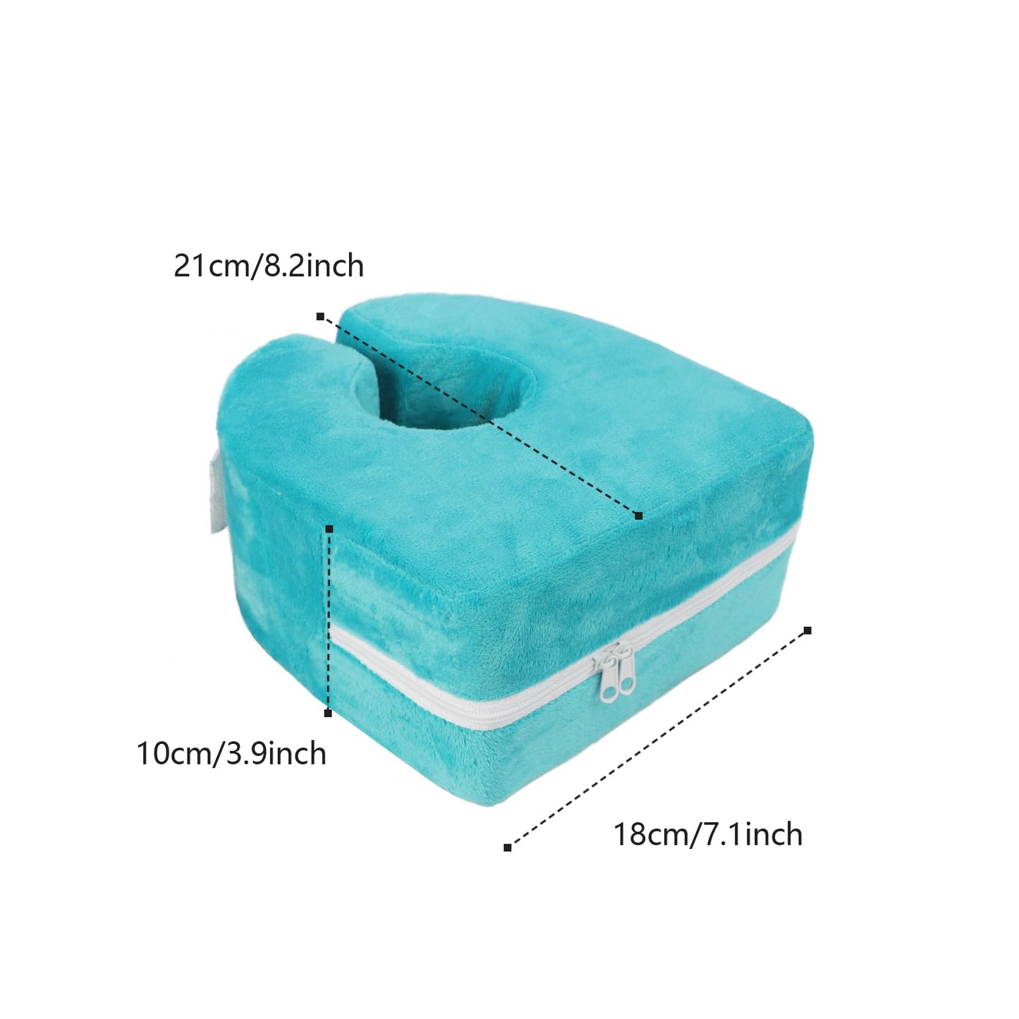 Starsouce Ankle Heel Elevator Pillow Foot Elevation Support Cushion Leg Hand Lifting Pillow Pressure Relief for Swelling Sleeping Foot Support（1PC）