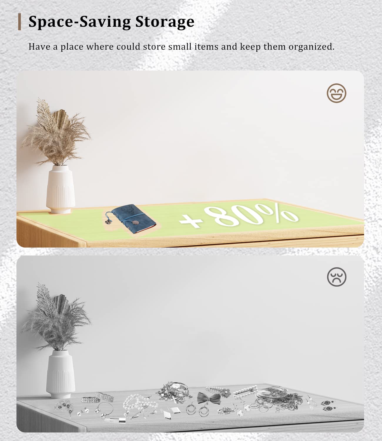 Jewelry Storage Book, PU Leather Travel Jewelry Organizer with Anti-drop Pockets, Portable Earrings Booklet with Transparent Jewelry Bags for Rings, Postcard(70 Grids+70 Anti Oxidation PVC Bags)