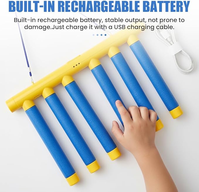 Reflective Drop Stick Challenge Game, 2026 New Hand Eye Coordination Reflex Training Toy, 3 Adjustable Speed Modes, Catching Sticks Game for All Ages (Blue)