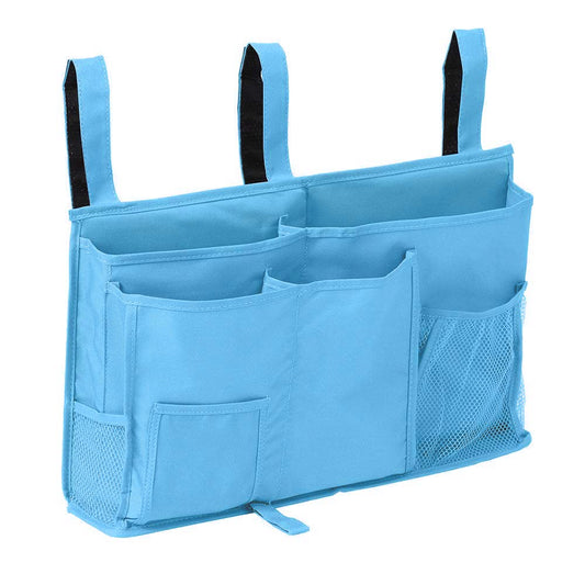 Sugaroom Bedside Storage Caddy, Bunk Bed Organizer Bed Storage Pocket Bedside Organizer Hanging Bed Storage Caddy for College Dorm Room, Hospital Bed Rails, Baby Bed, Camp