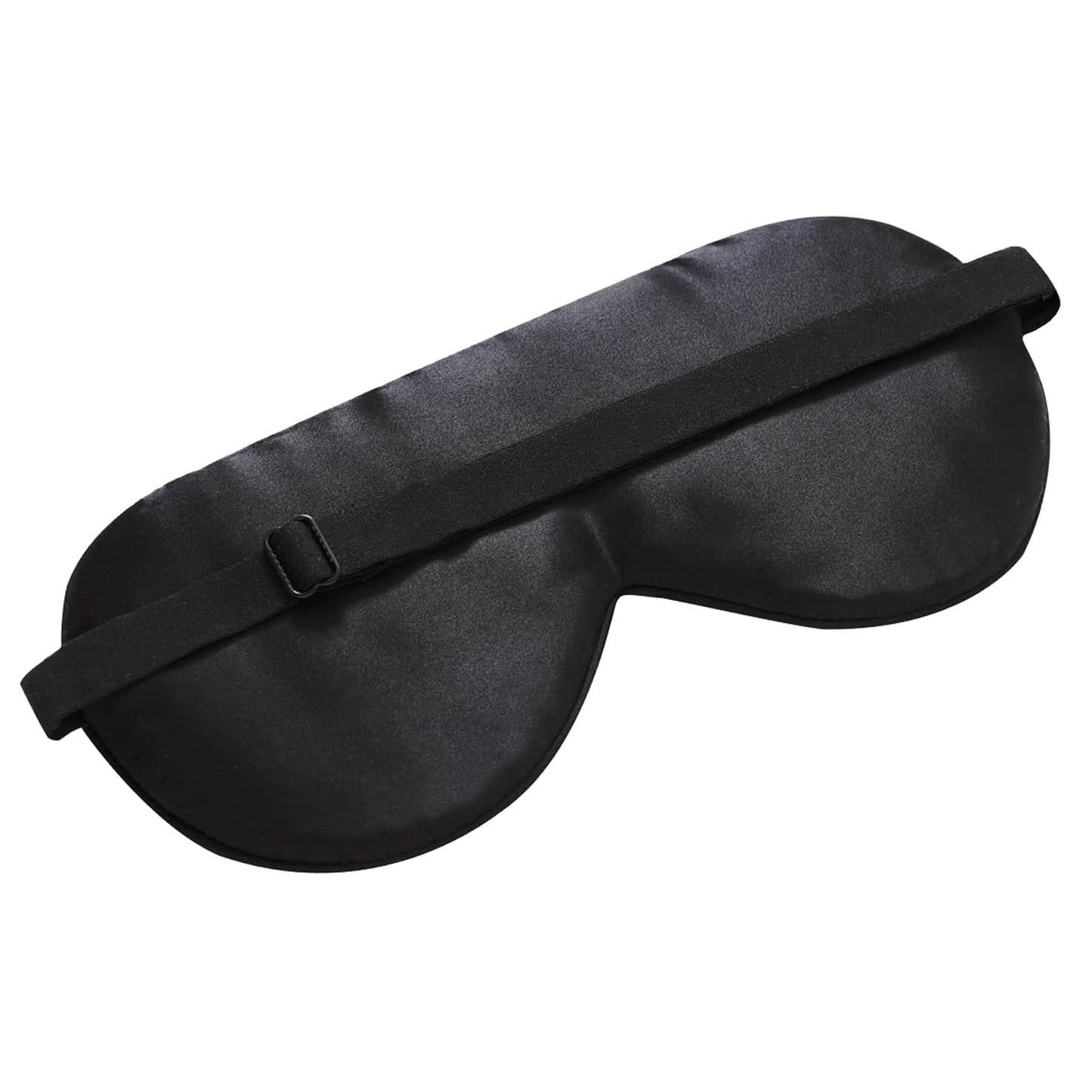 Alaska Bear Mulberry Silk Sleep Mask, Cool and Smooth (Original Black)