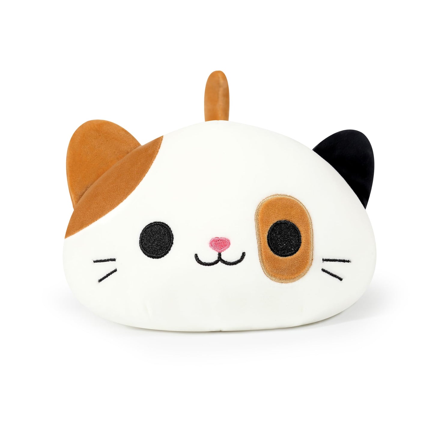 Onsoyours Original Calico Cat Plush 13 Inch Kitty Plushies Toy Kitten Stuffed Animal Soft Pillow Kawaii Plushie Gift for Kids(Calico Cat, 13")