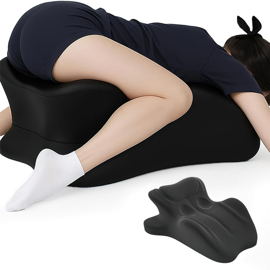 YeeSimCrane Multi Functional Pillow, Ergonomic Body Support Pillow, Using Breathable Memory Foam, Fully Supports All Postures (Black)