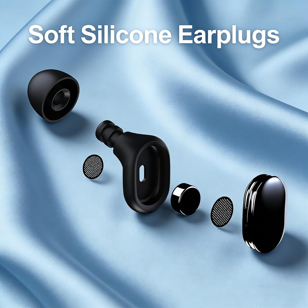 Ear Plugs for Sleeping-45dB Noise Cancelling Silicone Earplugs Side Sleeper