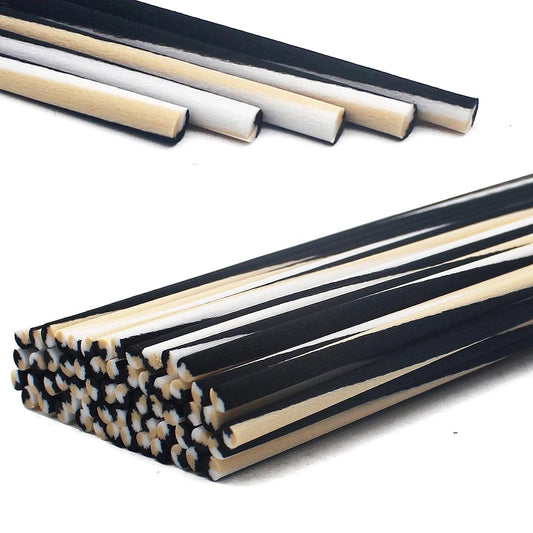 12 Inch Diffuser Sticks - Rattan Fiber Sticks for Essential Oil Aroma Diffuser, Long-Lasting Aroma Diffuser Replacement Sticks 60Pcs