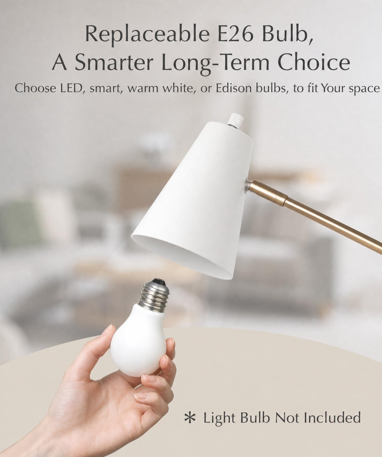 HarvestLand HaloBar Desk Lamp, Reading Lamp for Home Office