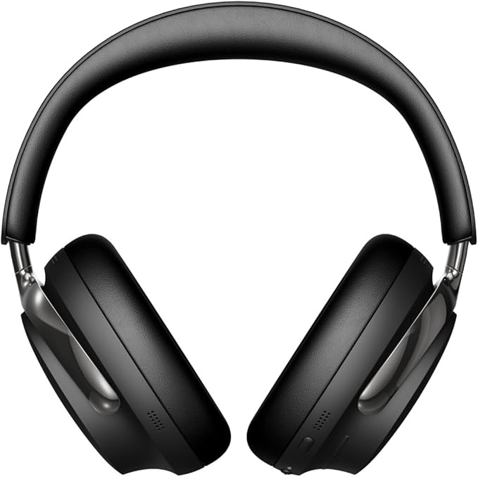 Bose New QuietComfort Ultra Bluetooth Headphones (2nd Gen), Wireless Headphones with Spatial Audio, Over Ear Noise Cancelling with Mic, Up to 30 Hours of Play time, Black