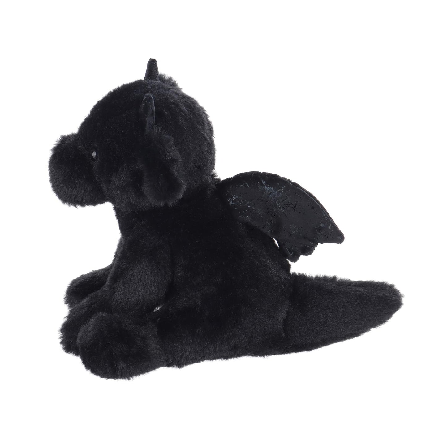 Apricot Lamb Black Dragon Plush Stuffed Animals for Kids, Soft Cute Plush Toys for Baby Girl and Boy, Fluffy Black Dragon Black