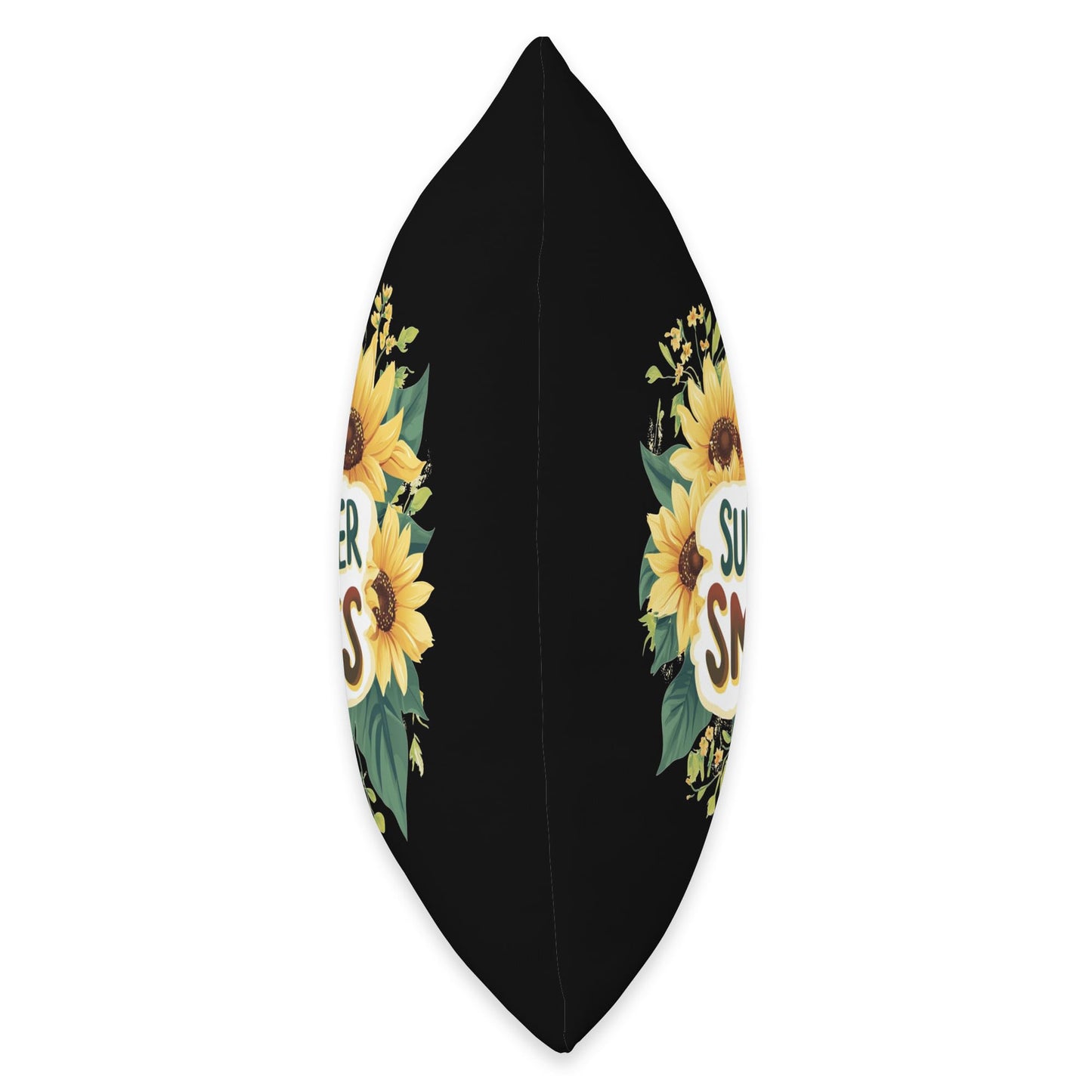 Awesome Sunflower Smiles Costume Throw Pillow