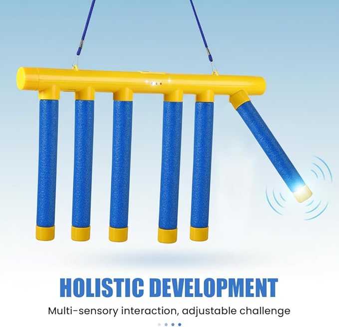 Reflective Drop Stick Challenge Game, 2026 New Hand Eye Coordination Reflex Training Toy, 3 Adjustable Speed Modes, Catching Sticks Game for All Ages (Pink)