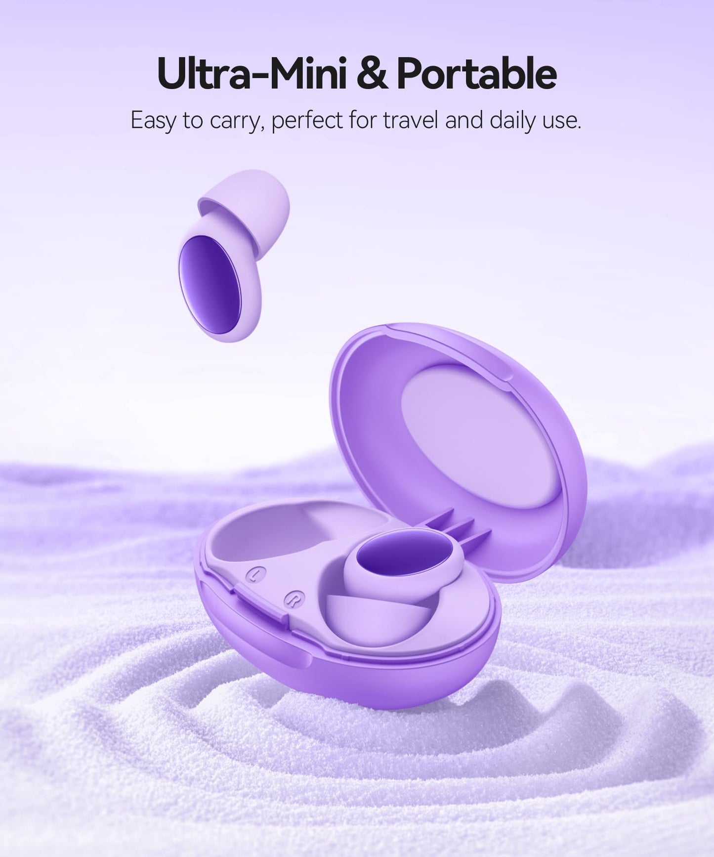 45dB Ear Plugs for Sleeping Noise Cancelling Ear Plugs for Noise Reduction & Snoring, Concerts, Earplugs for Sleep,Sider Sleepers Airplane, Silicone Earplugs Reusable Concert Ear Plug