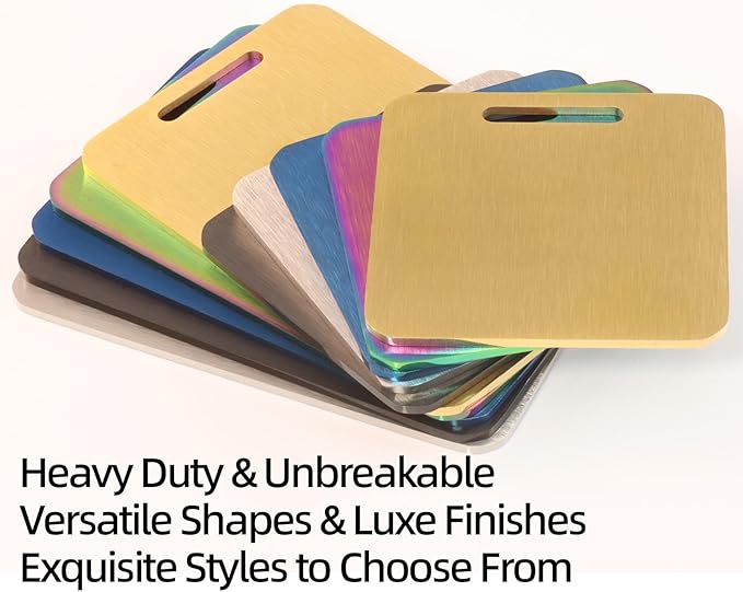 Sturdy and Durable Personalized Luggage Tags for Suitcases,Cruise Essentials Travel Tags for Luggage,Travel Bag Labels,Heavy-Duty Stainless Steel Colorfull Square Suitcases Tags