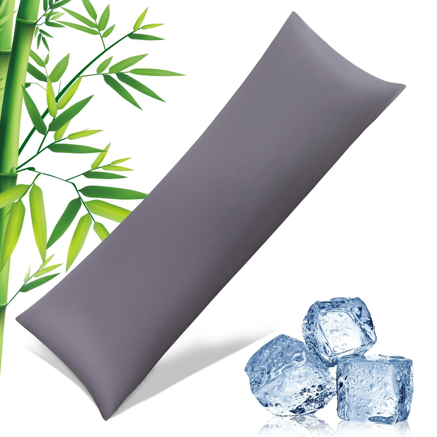 Body Pillowcase with Zipper + Zippered Mattress Encasement Queen