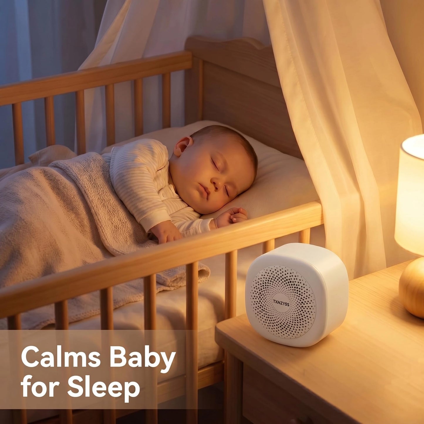 TXNZYSS White Noise Machine Mini for Seeping Adults, Baby, Dogs Portable