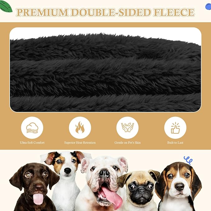 Dog Sweater,Dog Hoodies,Warm Fuzzy Fleece Sweatshirt with Hood & Pocket,Leash Hole,Cozy Cold Weather Pet Clothes Pet Sweater for Medium Large Dogs(Black,XL)