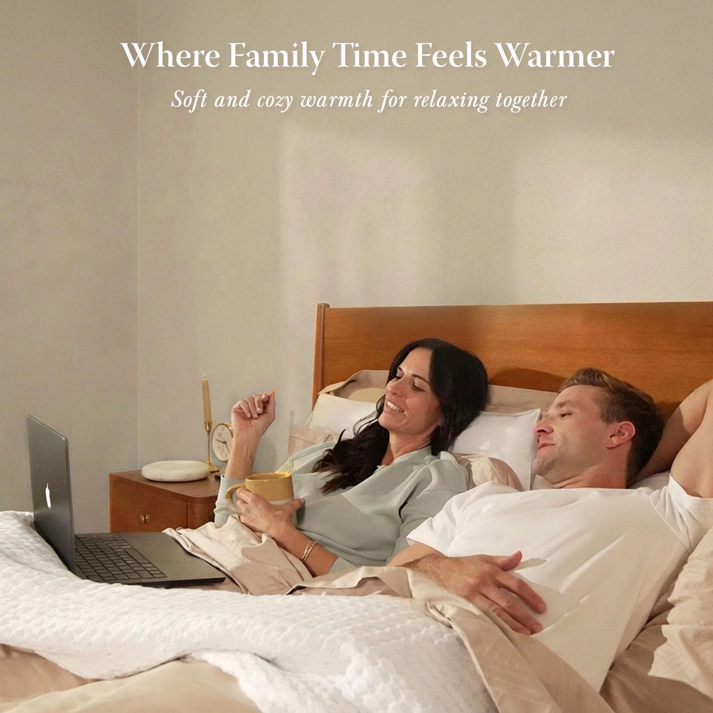 Threadmill Cooling Waffle Blanket King Size | Breathable, Lightweight and Cooling | Made from Rayon Derived from Bamboo | Waffle Throw Blanket for Couch and Sofa | 106 x 92 Inches | Scottish Grey