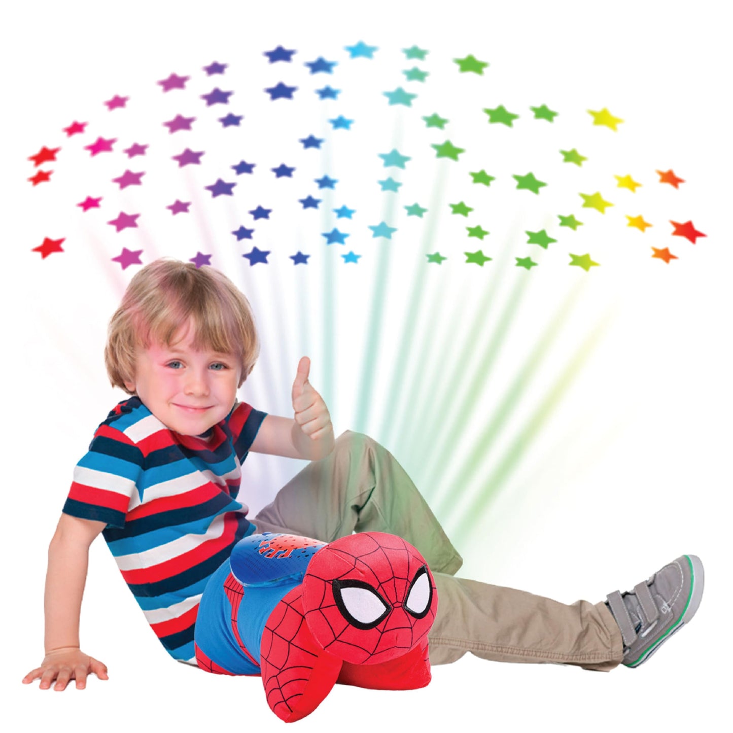 Pillow Pets Marvel Spider-Man Sleeptime Lite 11" Stuffed Animal Plush Pillow & Nightlight