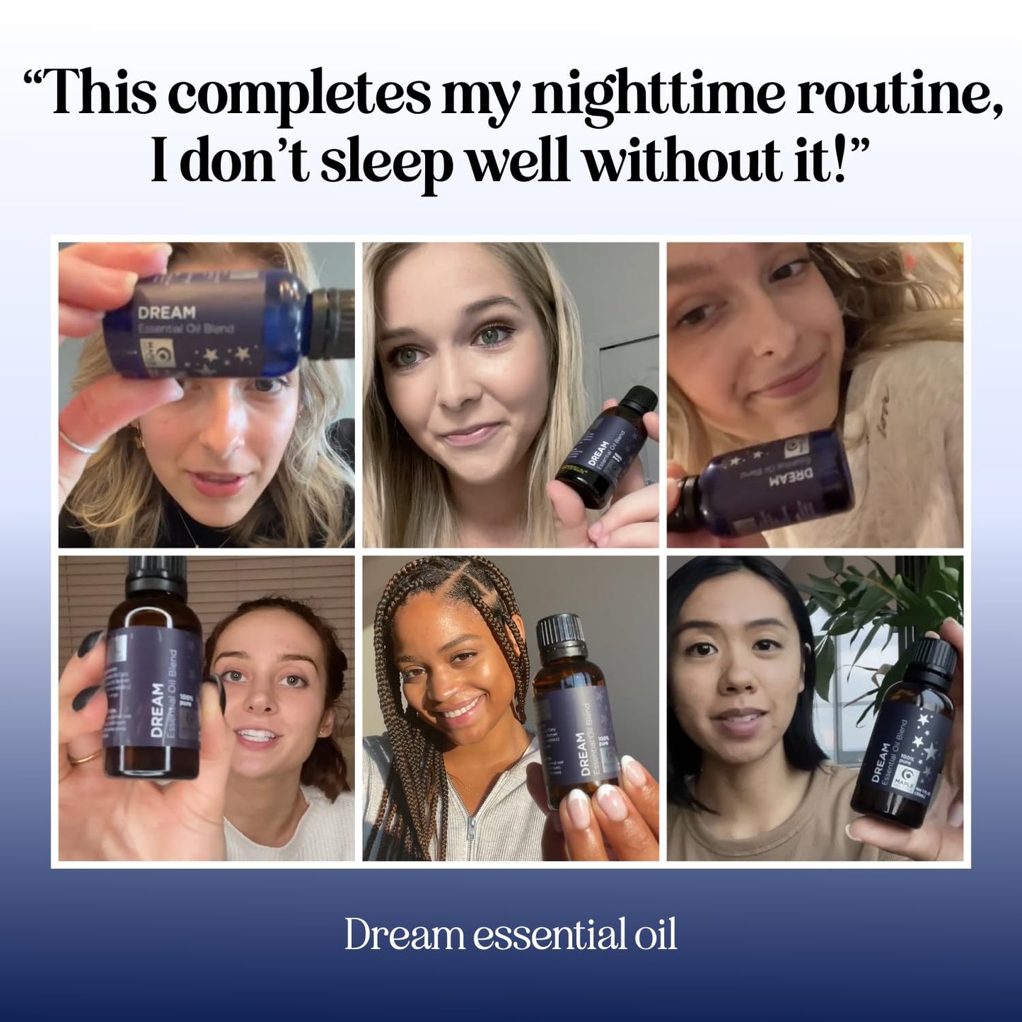Sleep Essential Oil Blend for Diffuser - Dream Essential Oils for Diffusers